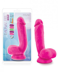 Au Naturel Bold Pound 8.5 In Dildo Pink Adult Toy