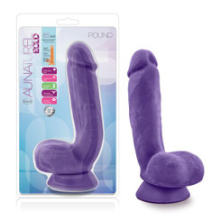 Au Naturel Bold Pound 8.5 In Dildo Purple Adult Toys
