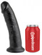King C*ck 9 Inches Dildo Black by Pipedream Products