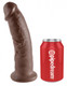 King Penis 9 Inch Dildo Brown by Pipedream Products