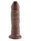 King Penis 9 Inch Dildo Brown by Pipedream Products - view 4