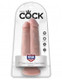 King Penis 7 inches Two Dildos One Hole Beige Dildo by Pipedream Products - view 2
