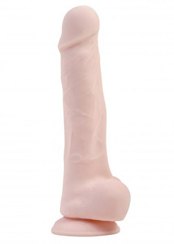 Adams True Feel Cock Realistic Dildo Beige Sex Toys