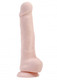 Adams True Feel Cock Realistic Dildo Beige Sex Toys