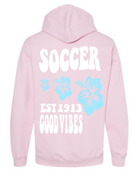 Soccer Groovy Hood color Pink 