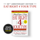 (NEW) Eat Right for Your Type Book