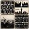 Seattle, Washington Coaster Set. Handcrafted Marble Giftware by Studio Vertu.