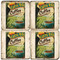 Costa Rica Coffee Coffee Coaster Set. Handcrafted Marble Giftware by Studio Vertu.