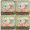 Live in the Sun Coaster Set. License artwork by Mindy Carpenter. Handmade Marble Giftware by Studio Vertu.