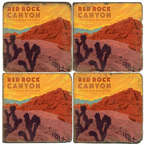 Red Rock Canyon Park.  License artwork by Anderson Design Group. Handcrafted Marble Giftware by Studio Vertu.