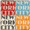 New York City Coaster Set. Handcrafted Marble Giftware by Studio Vertu.