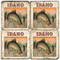Fly Fishing Coaster Set. Handcrafted Marble Giftware by Studio Vertu.