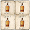 Bulleit Bourbon Coaster Set. Handcrafted Marble giftware by Studio Vertu.