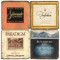 California Wine Label Coaster Set. Handcrafted Marble Giftware by Studio Vertu.