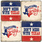 Don't Mess With Texas Coaster Set