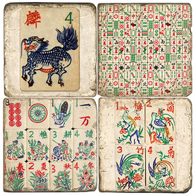 Chinese Game Coaster Set