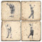 Golf Coaster Set