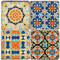 Colorful Floor Tile Coaster Set