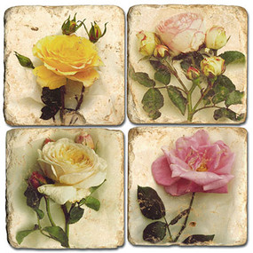 Roses Coaster Set
