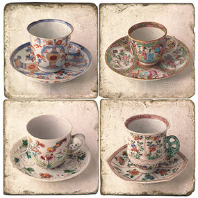 Teacup Coaster Set