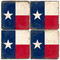 Texas Flag Coaster Set
