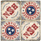 Nashville, TN Coaster Set. Handmade Marble Giftware by Studio Vertu.