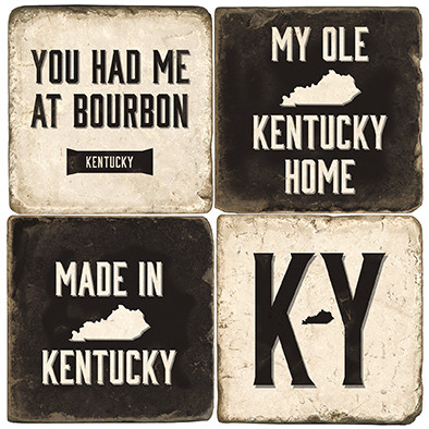 Kentucky Themed Coaster Set