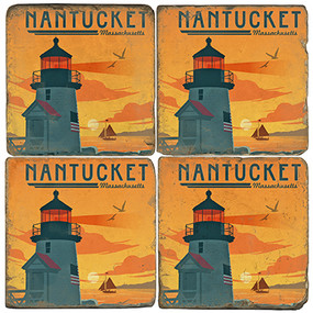 Nantucket Coaster Set