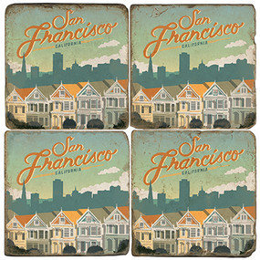 San Francisco Coaster Set