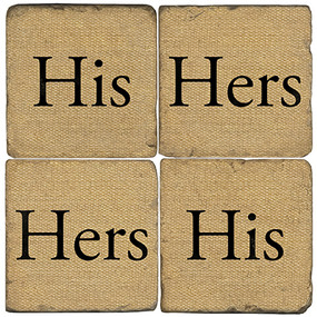 His and Her Coaster Set