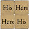 His and Her Coaster Set