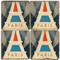 Paris, France Coaster Set.  Illustration by Anderson Design Group. Handmade Marble Giftware by Studio Vertu.