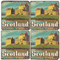 Scotland Coaster Set. Illustration by Anderson Design Group.