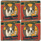Boston Terrier Treats Coaster Set. License artwork by Anderson Design Group.