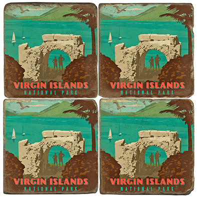 Virgin Islands National Park. License artwork by Anderson Design Group.