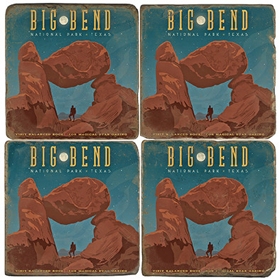 Big Bend National Park. License artwork by Anderson Design Group.