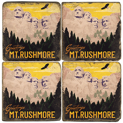 Mt. Rushmore National Park. License artwork by Anderson Design Group.