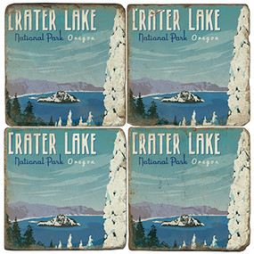 Crater Lake National Park. License artwork by Anderson Design Group.