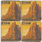 Zion National Park Coaster Set. License artwork by Anderson Design Group.