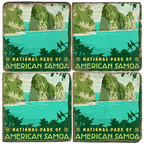 American Samoa National Park. License artwork by Anderson Design Group.