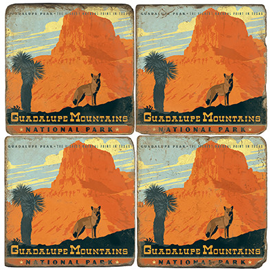 Guadalupe Mountains National Park. License artwork by Anderson Design Group.