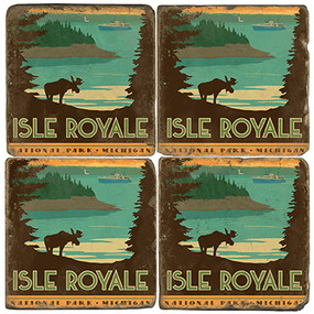 Isle Royale National Park. License artwork by Anderson Design Group.