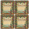 Sonoma County Coaster Set. License artwork by Anderson Design Group. Tumbled Italian Marble Giftware by Studio Vertu.