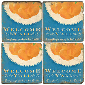 Everything is just peachy in the south!  Hand Made Marble Giftware by Studio Vertu.