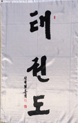 Taekwon-Do in Korean flag