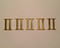 Second degree iron on patches - pack of 5