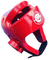 Mightyfist dipped foam headguards - available in red and blue and sizes XS to XL