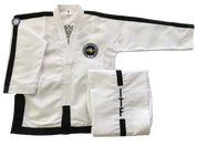Fully embroidered Matrix Traditional logo Instructor and Master dobok