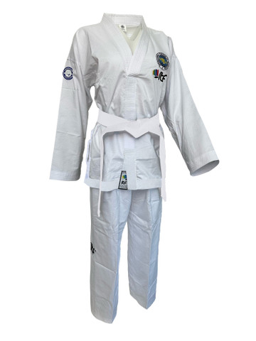 Mightyfist Lumix Student dobok for coloured belts, comes with a white belt as standard