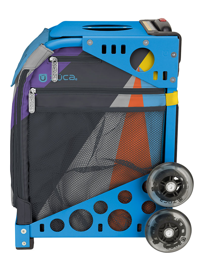 ZUCA WHEELED BAG Colorblock Party USA Skates